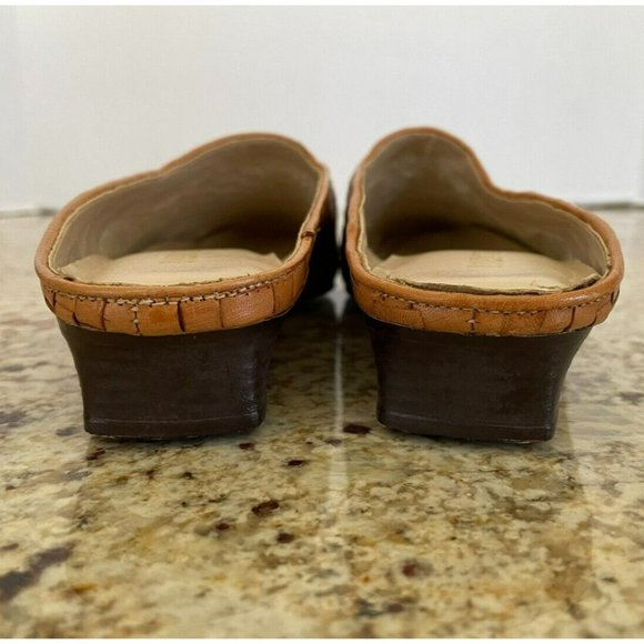 Westies Woven Mule Tan Leather, Women's 8M - Picture 6 of 7